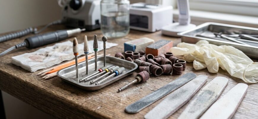 Расходники для аппаратного маникюра: какие менять после 10 клиентов
